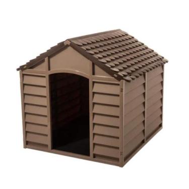 Imagem de Casinha para Cachorro Extra Grande Anti UV Impermeável Fácil Montagem 