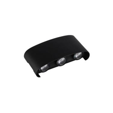 Imagem de Arandela Nordecor Yori 3 6w Led Bivolt Preto 3000k