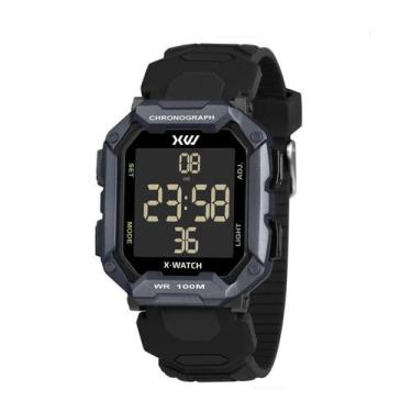 Imagem de Relógio Digital Crono Alarme Masculino X-Watch XGPPD189 PXPX