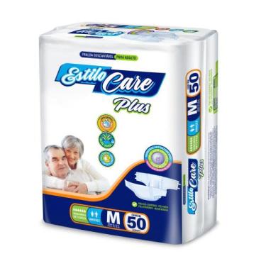 Imagem de Fralda Geriatrica Adulto P 50 Unidades Estilo Care Plus INTENSA