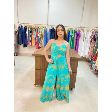 Imagem de Macacão estampado - Ximena confecções 