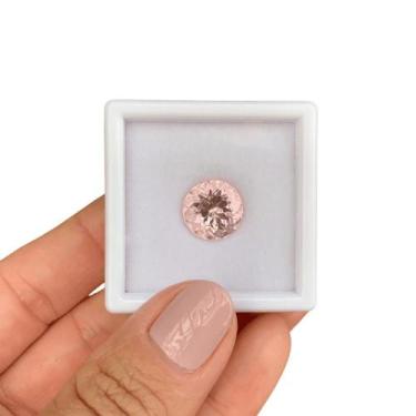 Imagem de Morganita Pink Brilhante ø12mm 6,82ct - ENE2ESE