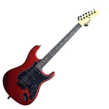 Imagem de Guitarra Strato Tagima Vermelha Sixmart MDSV FX com Efeitos