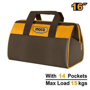 Imagem de Bolsa Para Ferramenta Lona 14 Bolsos Htbg281628 Ingco