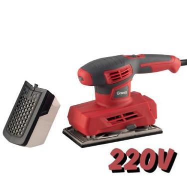 Imagem de Lixadeira Orbital Branco BLO 200 200W Retangular tiras autocolantes, P