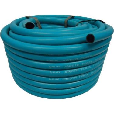 Imagem de Mangueira Luxo Super Forte Irrigação Jardim Verde 3/4 - 30m - Elite