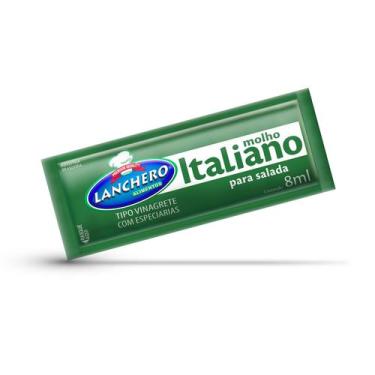 Imagem de Molho Italiano Lanchero Sachê 8ml Caixa Com 200 Unidades