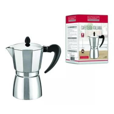 Imagem de Cafeteira italiana 3 Xícaras de aluminio - Hauskraft