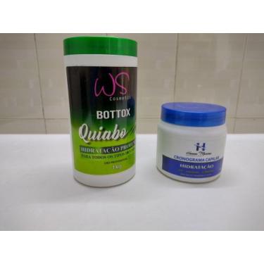 Imagem de Botox Quiabo 1k + Hidratação Capilar 500gr. - WS, 1,500k