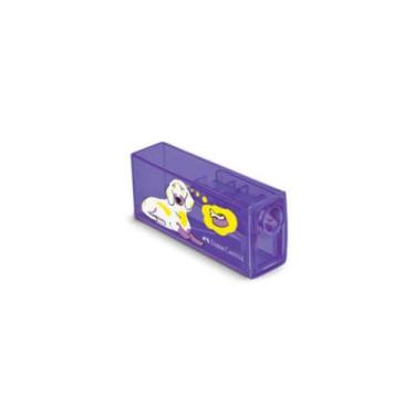 Imagem de Apontador De Lápis Faber Castell Com Deposito Decorado Pet - Faber-Cas