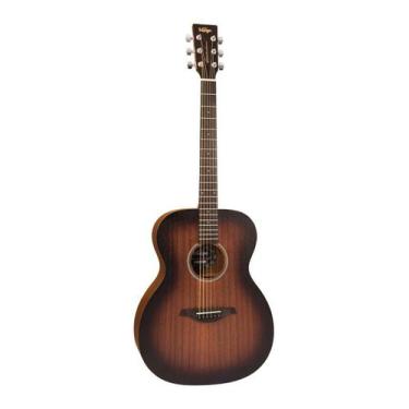 Imagem de Violao shelter sag500 eletro acustico saga natural show room, Natural