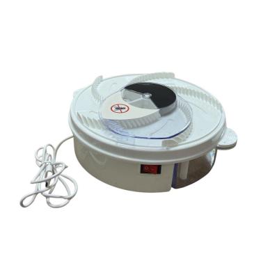 Imagem de Armadilha Elétrica Armadilha Elétrica Mata Moscas Mata Moscas Pega Muriçoca Bivolt Branco Top Rio Comercial 20CM