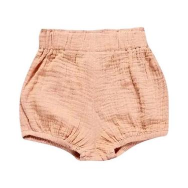 Imagem de Shorts De Verão Para Bebês, Algodão, Linho, Respirável, Desenho Animad