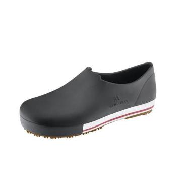 Imagem de Sapato Flexclean Preto Fita Verde 39 Flexclean