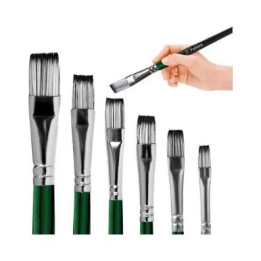 Imagem de Conjunto De 6/24 Pincéis De Pintura Para Artistas, Para Acrílico, Óleo