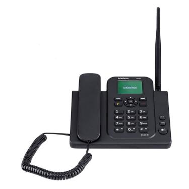 Imagem de Telefone Celular Fixo Intelbras CFW 8031 com Internet 3G e Wi-Fi Bivolt Preto 01