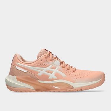 Imagem de Tênis Asics Gel-Challenger 15 Feminino, Rosa, Branco, 38