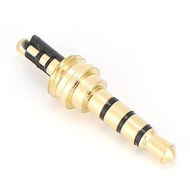 Imagem de Plugue balanceado de 3,5 mm, plugues de fone de ouvido práticos multiuso para amplificador de potência para casa para sala de reuniões para karaokê para mixer