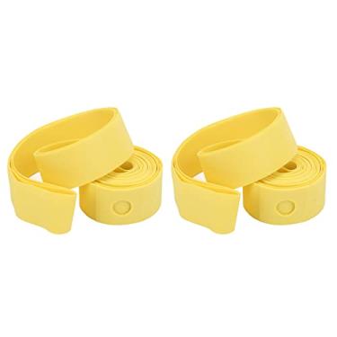 Imagem de Fita de aro de bicicleta à prova de furos forro de pneu de bicicleta bordas de lavagem rápida para