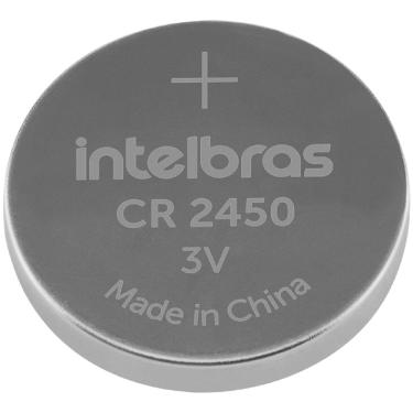 Imagem de Bateria Não Recarregável de Lítio Tipo Botão 3 Volts CR2450 500mAh 24 x 5 mm - 4860003 - intelbras