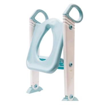 Imagem de Assento Redutor Com Escada Azul