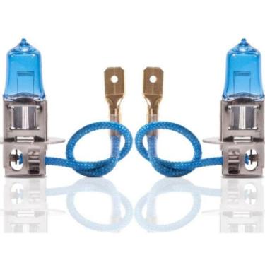 Imagem de Par De Lâmpada H3 Tech One Super Branca Efeito Xenon 8500K