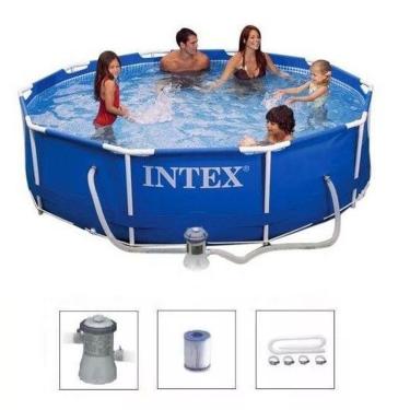 Imagem de Piscina 4485 Litros Estrutural Com Bomba Filtrante