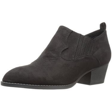 Imagem de CL by Chinese Laundry Ankle boot feminina charmosa, Camurça preta, 6.5