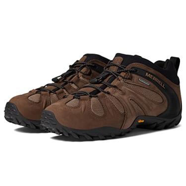 Imagem de Merrell Chameleon 8 Sapato masculino impermeável para caminhada, Terra, 7.5