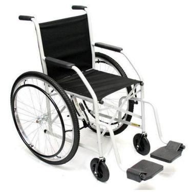 Imagem de Cadeira De Rodas Simples Com Pneu Inflável Cds Dobrável