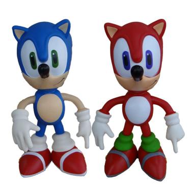 Imagem de Sonic e Sonic Vermelho Collection - 2 Bonecos Grandes