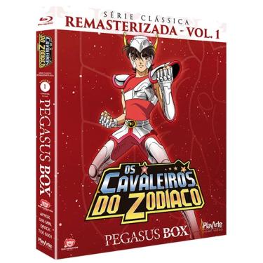 Imagem de Os Cavaleiros Do Zodiaco Serie Classica Remasterizada Volume 1 - Pegasus Box