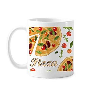 Imagem de Pizza Italy Tomate Foods Caneca Folha Cerâmica Café Porcelana Utensílios de Mesa