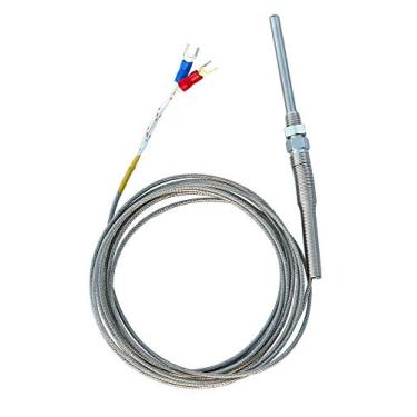 Imagem de Sensor de controle de temperatura termopar tipo K de 50 x 5 mm 9,8 pés, 0-400° C