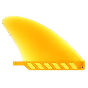 Imagem de Chusui Prancha de surfe de 4,6 polegadas/3 polegadas Aleta central macia para prancha de remo SUP inflável Longboard