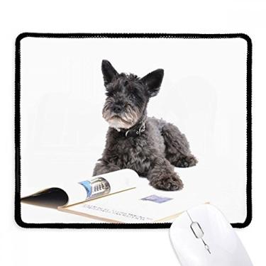 Imagem de Mousepad para fotografia de animais de estimação para cães com bordas costuradas Tapete de borracha para jogos