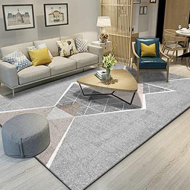 Imagem de jia cool Tapete Moroccan The Area Tapete macio moderno de caxemira para quarto, sala de estar, tapete decorativo para ambientes internos e domésticos, tapetes geométricos de 140 x 180 cm