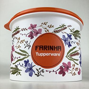 Imagem de Tupperware Original Caixa Farinha 1,8 Kg Linha Floral