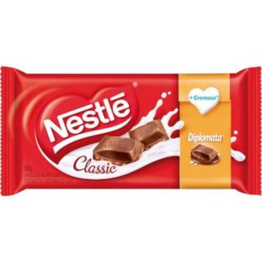 Imagem de Chocolate Ao Leite Diplomata Classic Nestlé Barra 90G