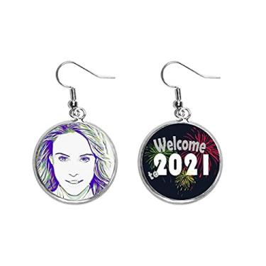 Imagem de Glamour American Fashion Pulchritude Brincos Brincos Joias 2021 Blessing