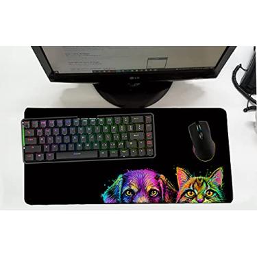 Imagem de Mouse Pad/Desk Pad Grande 30x70cm - Pets - Cachorros Amigos