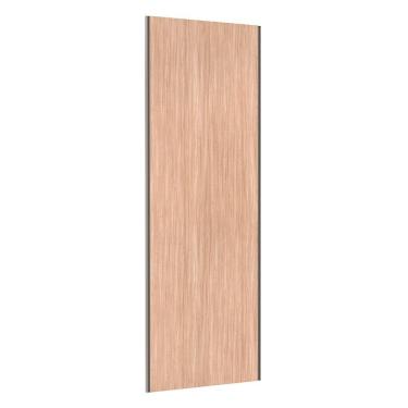 Imagem de Porta de Correr Closet 80cm com Puxador Perfil Champagne sem Kit Ferragem Prime Luciane Móveis