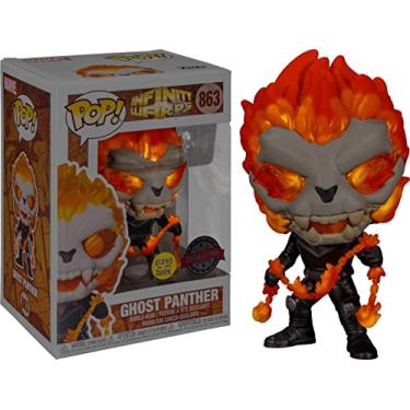 Imagem de Funko Pop Marvel Warps Ghost Panther Glow