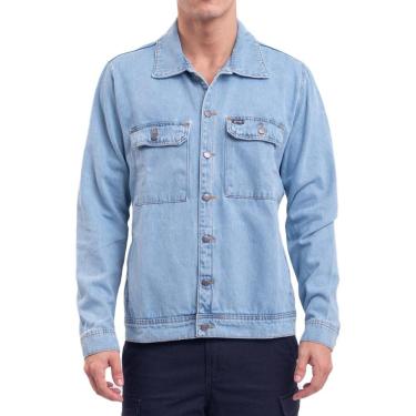 Imagem de Jaqueta Billabong Barlow Jeans WT23 Masculina Azul Claro