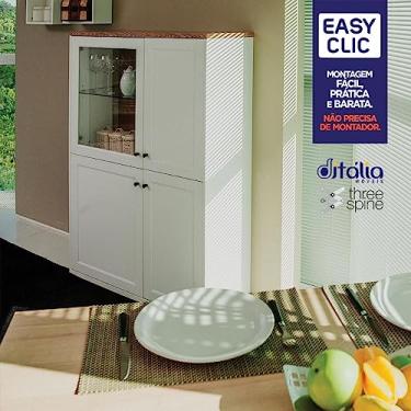 Imagem de Cristaleira Ditália 4 Portas Rc-150 Branco