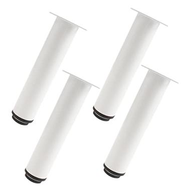 Imagem de TOVINANNA 4 peças de móveis de metal pernas de piquenique mesa de piquenique perna sofá...