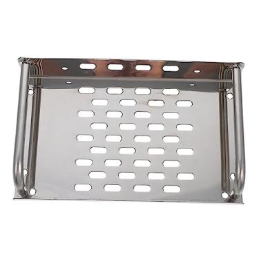 Imagem de RUNROTOO 1 conjunto de prateleira única prateleiras de aço inoxidável prateleiras de armazenamento de metal prateleira de parede prateleiras de parede prateleiras de parede montada na parede rack de armazenamento de parede de aço inoxidável rack de armazenamento de parede casa artigos diversos rack