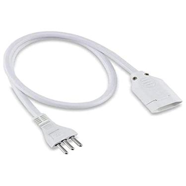 Imagem de CORDAO PROLONGADOR TRIPOLAR 2,5X0,80M - BRANCO Force Line