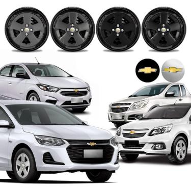 Imagem de Jogo calota GM Onix Prisma Montana Agile 14 17 22 23 Aro 14