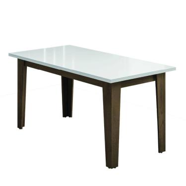 Imagem de Mesa Miami 1,60m Cedro / Off White Dobuê